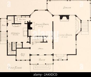 American homes and gardens . spacious lawn to themain doorway with its  splendid doors of bronze. The plant-ing of this front has been somewhat  simple and yet it is quitesufficient. Groups of