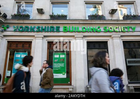 London, UK. 10th Jan, 2020. An exterior view of Yorkshire Building Society in London. Credit: Dinendra Haria/SOPA Images/ZUMA Wire/Alamy Live News Stock Photo