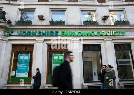 London, UK. 10th Jan, 2020. An exterior view of Yorkshire Building Society in London. Credit: Dinendra Haria/SOPA Images/ZUMA Wire/Alamy Live News Stock Photo
