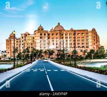 Marsamalaz Kempinski Hotel in The Pearl Qatar, Middle East Stock Photo