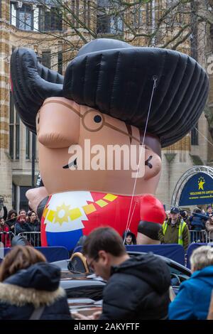 LONDON, UK - January 01, 2020: London's New Year's Day Parade 2020 Stock Photo