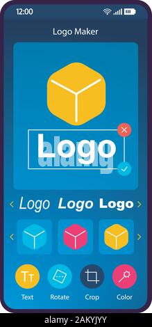 mobile logo design templates