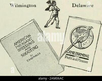 The Independent . Write for These Books They tell all about game farming—theprofit and pleasure to be obtained fromit. Game Farming for Profit andPleasure is sent free on request Ittreats of the subject as a whole; describesthe many game birds, tells of their foodand habits, etc. American PheasantBreeding and Shooting is sent on re-ceipt of 10c in stamps. It is a com-plete manual on the subject. BEHfULBS POWDER CO. 1037 Market Street Wilmington Delaware. Stock Photo
