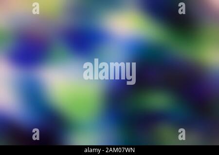 Soft colored blue yellow and green abstract background Stock Photo