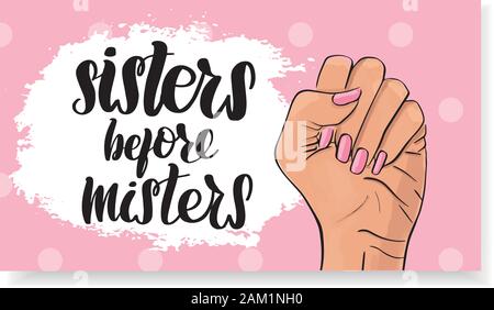 Vector stock illustration templates with lettering design Stock Vector