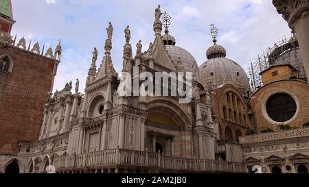 The Doge's Palace a palace built in Venetian Gothic style Stock Photo