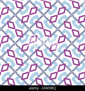 Geometric ornamental vector pattern. Seamless design texture. Stock Vector