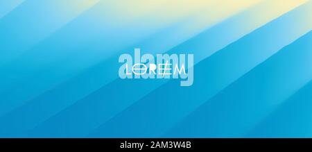 Blue abstract background from straight lines. Concept of cover with dynamic effect. Modern screen. Vector illustration for design. Stock Vector