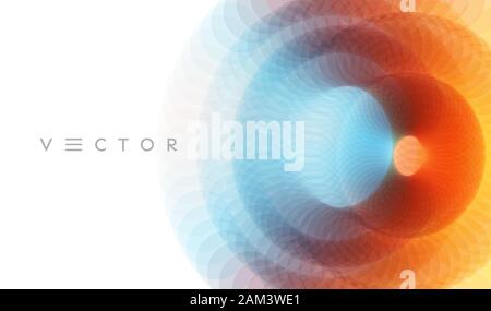Abstract background. Design for card, invitation or poster. Vector illustration for science, chemistry or education. Stock Vector