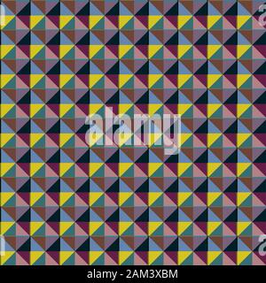 Geometric ornamental vector pattern. Seamless design texture. Stock Vector