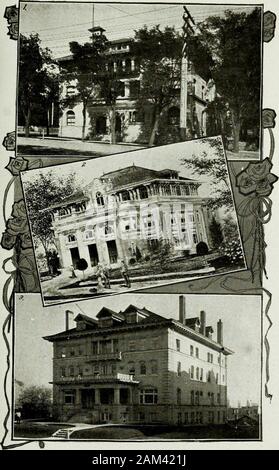 Utah: facts to prove that the youngest of the states is progressive and prosperous /issued by the Utah Commission for the Lewis and Clark Centennial Exposition held in Portland June 1st to October 15th, 1905 . odist, Presbyterian, Scientist, Unitarian.Some of these denominations have as many as threebuildings. The Catholic Cathedral and the FirstPresbyterian church would be ornaments to any city.The Methodists are preparing plans for a $70,000church edifice. Libraries.—Salt Lake City owns a large freepublic library which will soon be installed in an ele-gant building erected by a public-spirit Stock Photo