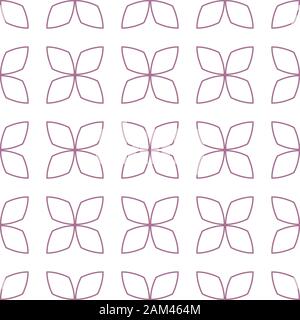 Seamless geometric ornamental vector pattern. Abstract background Stock Vector