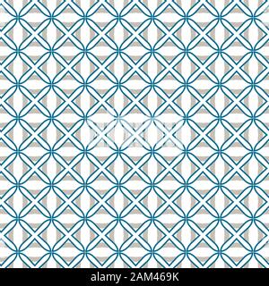 Seamless geometric ornamental vector pattern. Abstract background Stock Vector