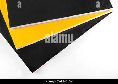 16 mm Soundproof Adhesive Melamine Sponge. Acoustic soundproofing foam. Stock Photo