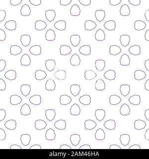 Seamless geometric ornamental vector pattern. Abstract background Stock Vector