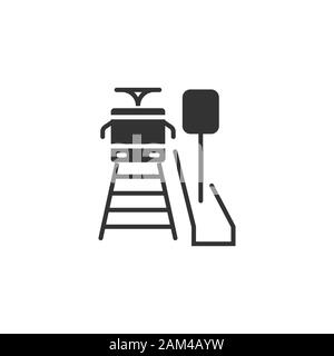Metro station icon in flat style. Train subway vector illustration on white isolated background. Railroad cargo business concept. Stock Vector