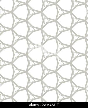 Geometric ornamental vector pattern. Seamless design texture. Stock Vector