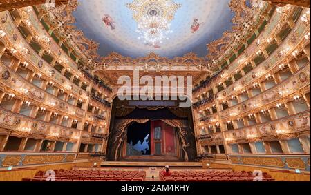 La Fenice Opera House in Venice Stock Photo