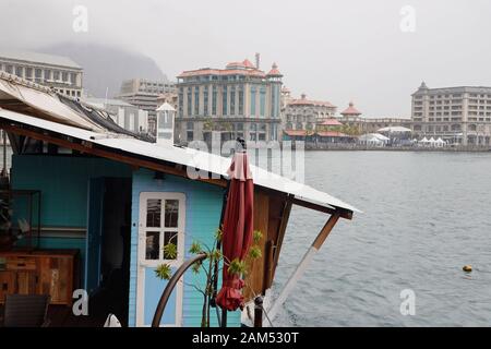 Caudan Waterfront in Port Louis, Mauritius, Indian Ocean Stock Photo