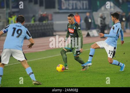 Roma, Italy. 11th Jan, 2020. jose during Lazio vs Napoli, Italian Soccer Serie A Men Championship in Roma, Italy, January 11 2020 Credit: Independent Photo Agency/Alamy Live News Stock Photo