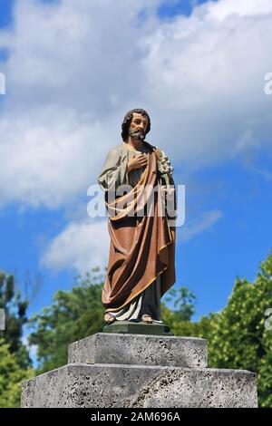 Josef in Bad Wurzach is a city in Bavaria, Germany, with many historical attractions Stock Photo