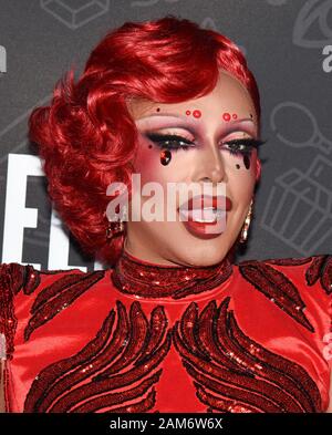 10 January 2020 - Beverly Hills, California - Raven. Netflix's ''AJ And The Queen'' Season 1 Premiere at The Egyptian Theatre in Hollywood. (Credit Image: © Billy Bennight/AdMedia via ZUMA Wire) Stock Photo