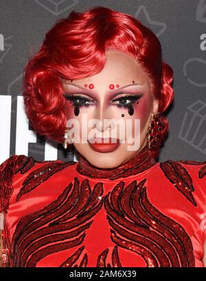 10 January 2020 - Beverly Hills, California - Raven. Netflix's ''AJ And The Queen'' Season 1 Premiere at The Egyptian Theatre in Hollywood. (Credit Image: © Billy Bennight/AdMedia via ZUMA Wire) Stock Photo