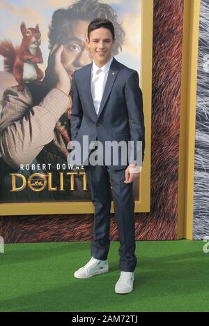 Harry Collett 01/11/2020 The Premiere of 'Dolittle' held at The Regency Village Theatre in Los Angeles, CA Photo by Izumi Hasegawa/HollywoodNewsWire.co Credit: Hollywood News Wire Inc./Alamy Live News Stock Photo