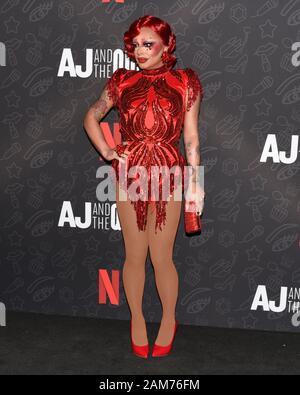 10 January 2020 - Beverly Hills, California - Raven. Netflix's 'AJ And The Queen' Season 1 Premiere at The Egyptian Theatre in Hollywood. Photo Credit: Billy Bennight/AdMedia /MediaPunch Stock Photo