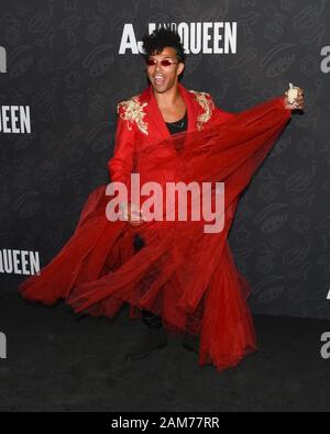 10 January 2020 - Beverly Hills, California - Shangela. Netflix's 'AJ And The Queen' Season 1 Premiere at The Egyptian Theatre in Hollywood. Photo Credit: Billy Bennight/AdMedia /MediaPunch Stock Photo