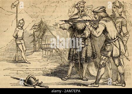 Chambers's miscellany of useful and entertaining tracts . WILLIAM TELL AND SWITZERLAND. Stock Photo