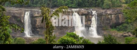 Athirappilly waterfalls in Kerala, India Stock Photo