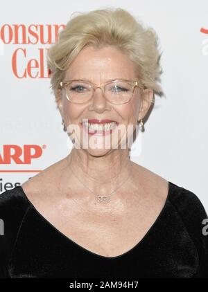 Annette Bening arrives at the AARP The Magazine's 19th Annual Movies For Grownups Awards held at the Beverly Wilshire, Four Seasons Hotel in Beverly Hills, CA on Saturday, ?January 11, 2020.  (Photo By Sthanlee B. Mirador/Sipa USA) Stock Photo