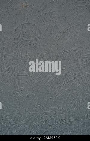 Rendered concrete wall texture painted grey. Stock Photo