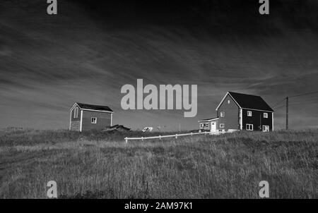 Elliston Canada - 5 August 2012 - The Village of Elliston in Newfoundland Canada Stock Photo