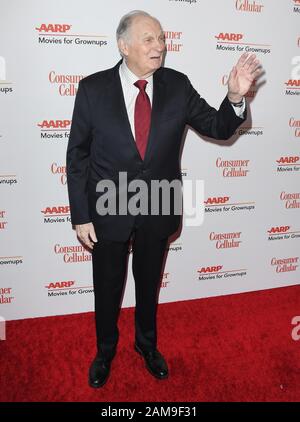 Los Angeles, USA. 11th Jan, 2020. Alan Alda arrives at the AARP The Magazine's 19th Annual Movies For Grownups Awards held at the Beverly Wilshire, Four Seasons Hotel in Beverly Hills, CA on Saturday, ?January 11, 2020. (Photo By Sthanlee B. Mirador/Sipa USA) Credit: Sipa USA/Alamy Live News Stock Photo