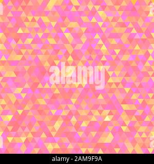 Polygonal triangular shining background. Modern geometrical abstract seamless pattern. Stock Photo