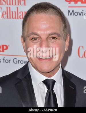 Beverly Hills, United States. 11th Jan, 2020. BEVERLY HILLS, LOS ANGELES, CALIFORNIA, USA - JANUARY 11: Tony Danza arrives at AARP The Magazine's 19th Annual Movies For Grownups Awards held at The Beverly Wilshire Four Seasons Hotel on January 11, 2020 in Beverly Hills, Los Angeles, California, United States. ( Credit: Image Press Agency/Alamy Live News Stock Photo