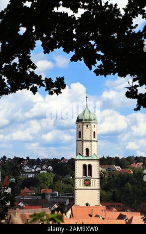 Biberach an der Riß is a city in Bavaria, Germany, with many historical attractions Stock Photo