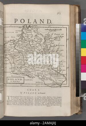 Poland  Lawrence H. Slaughter Collection ; 341. National Endowment for the Humanities Grant for Access to Early Maps of the Middle Atlantic Seaboard.; Poland. Stock Photo