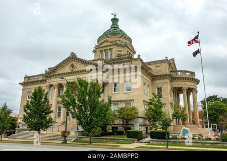 Somerset County Courthouse, East Union Street, Somerset, PA Stock Photo