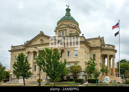 Somerset County Courthouse, East Union Street, Somerset, PA Stock Photo