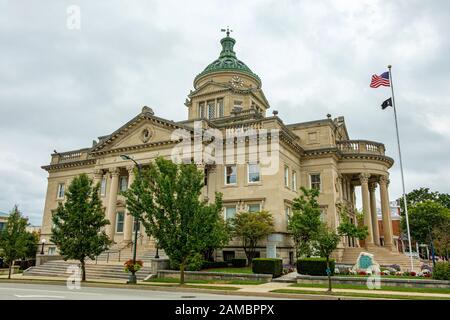 Somerset County Courthouse, East Union Street, Somerset, PA Stock Photo