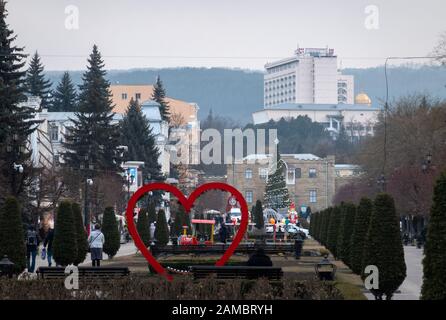 Kislovodsk city views Stock Photo