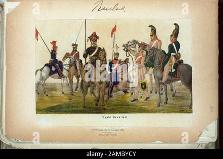 Russia, Russian Soldier, 1813 (part 1)  Russia, Russian Soldier, 1813 [part 1].; Russia, Russian Soldier, 1813 [part 1]. Stock Photo