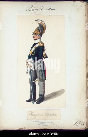 Russia, Russian Soldier, 1813 (part 2)  Russia, Russian Soldier, 1813 [part 2].; Russia, Russian Soldier, 1813 [part 2]. Stock Photo