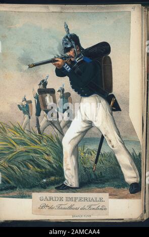 Russia, Russian Soldier, 1855 (part 1)  Russia, Russian Soldier, 1855 [part 1].; Russia, Russian Soldier, 1855 [part 1]. Stock Photo