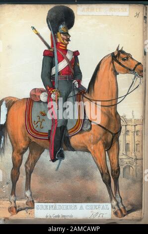 Russia, Russian Soldier, 1855 (part 3)  Russia, Russian Soldier, 1855 [part 3].; Russia, Russian Soldier, 1855 [part 3]. Stock Photo