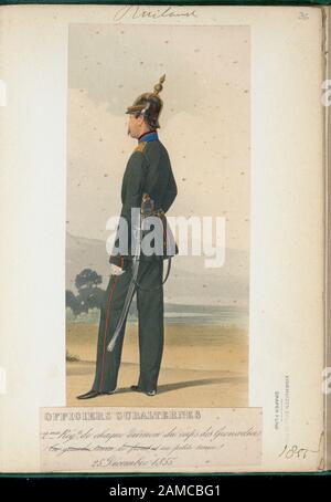 Russia, Russian Soldier, 1855 (part 5)  Russia, Russian Soldier, 1855 [part 5].; Russia, Russian Soldier, 1855 [part 5]. Stock Photo