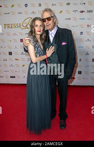 Reiner Schoene mit Ehefrau Anja Schoene, beim 120. Presseball Berlin im Maritim Hotel. Berlin, 11.01.2020 Stock Photo